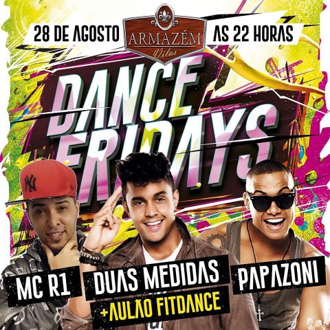 DUAS MEDIDAS dance fridays glicose 28-08